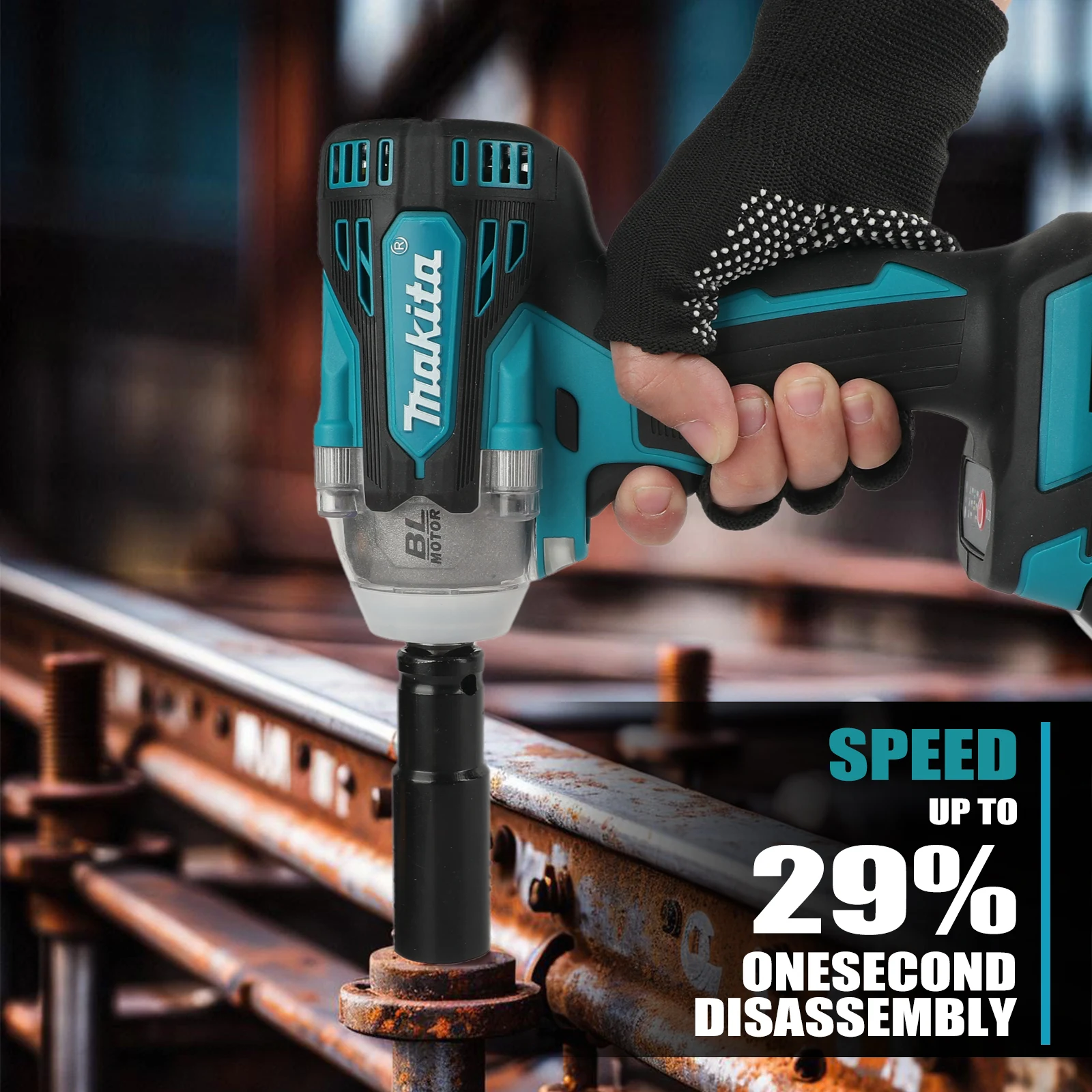 เครื่องขันน็อตแบบใช้แบตเตอรี่  - Makita Drill Dtw300 บทวิจารณ์และราคา